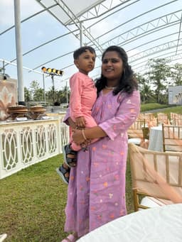 Ashmi and Zian at a wedding